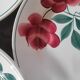 6 Vernon pattern dinner plates, 1940s