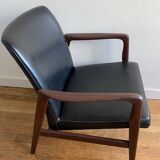 Scandinavian teak armchair