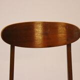 Set of chairs in teak Danish 1960