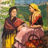Francesc GALOFRE SURIS - Chat en dame