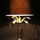 Hollywood Regency style bamboo lamp, 1960.