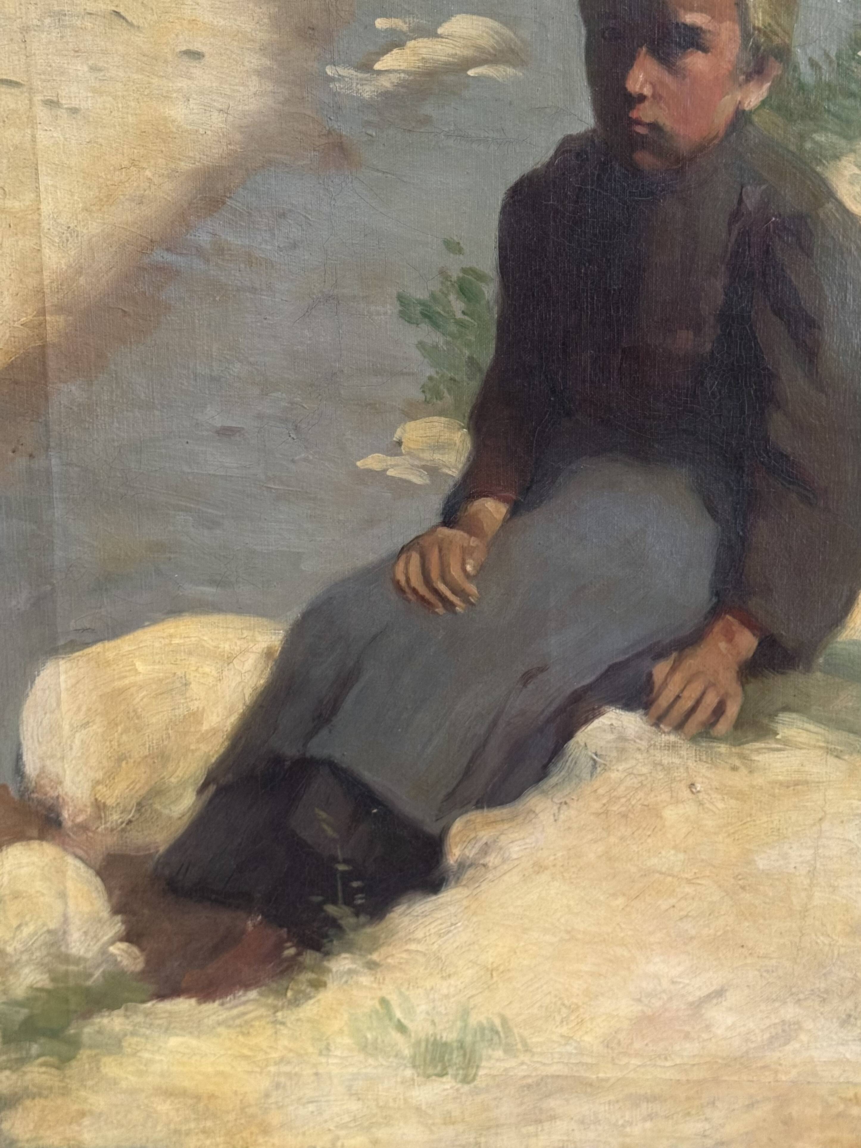 Jeune fille au bord de l’eau
