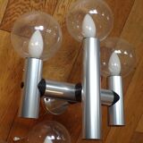 Paire d'appliques space age Kalmar 3 feux