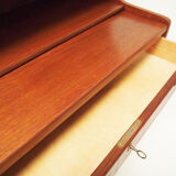 vintage danish teak chest of drawers bureau
