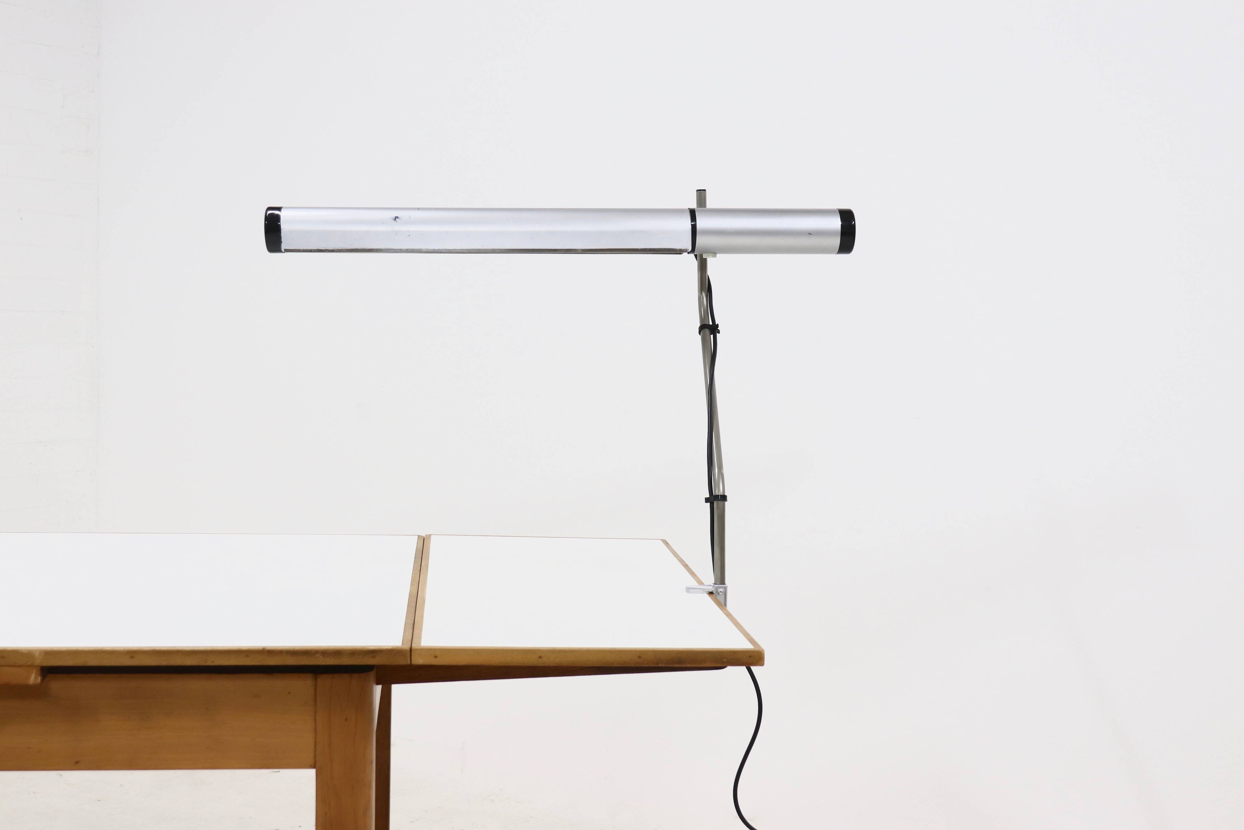 Architect Fluorescent Tube Desk Lamp 1970s