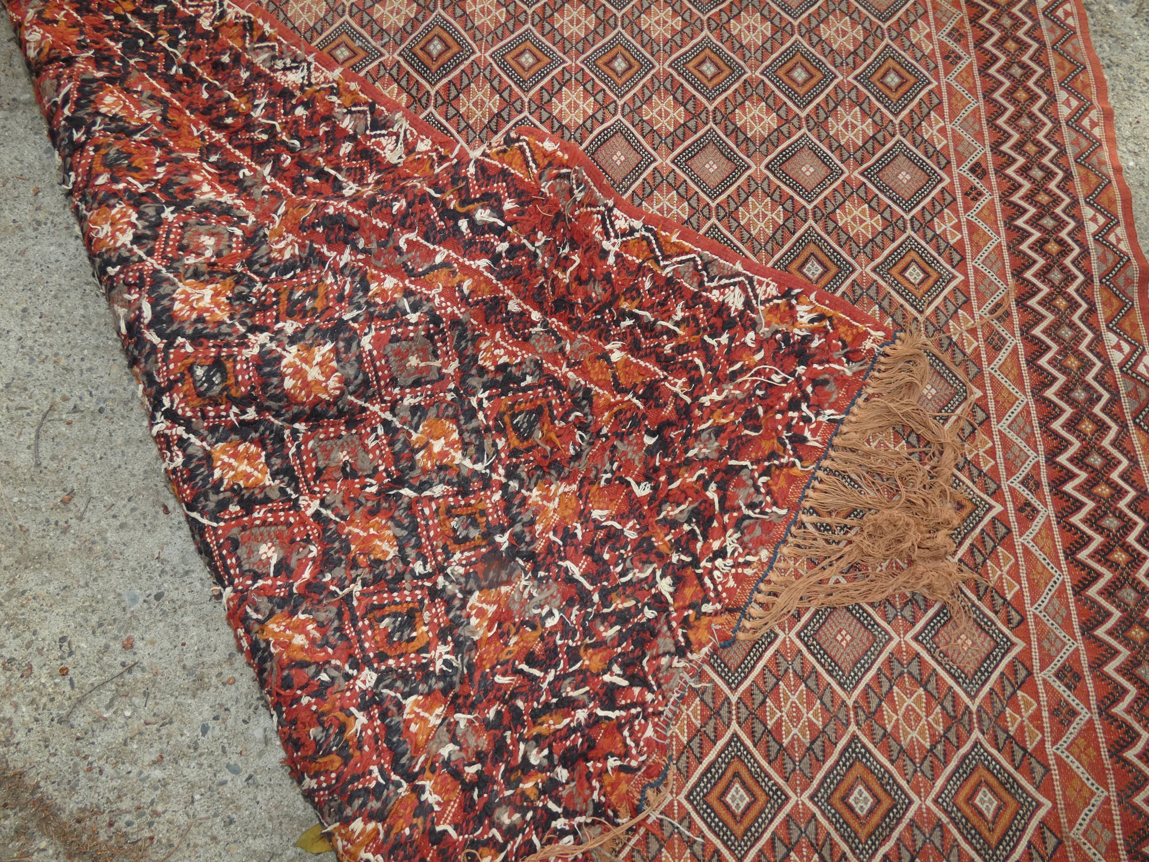 Kilim Jajim carpet semi-antique Anatolia Turkey 162 - 234 cms