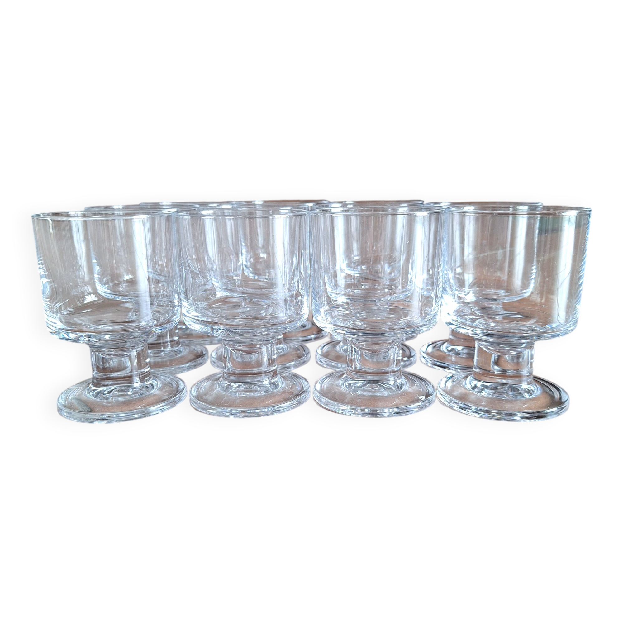 Verres à eau en cristal