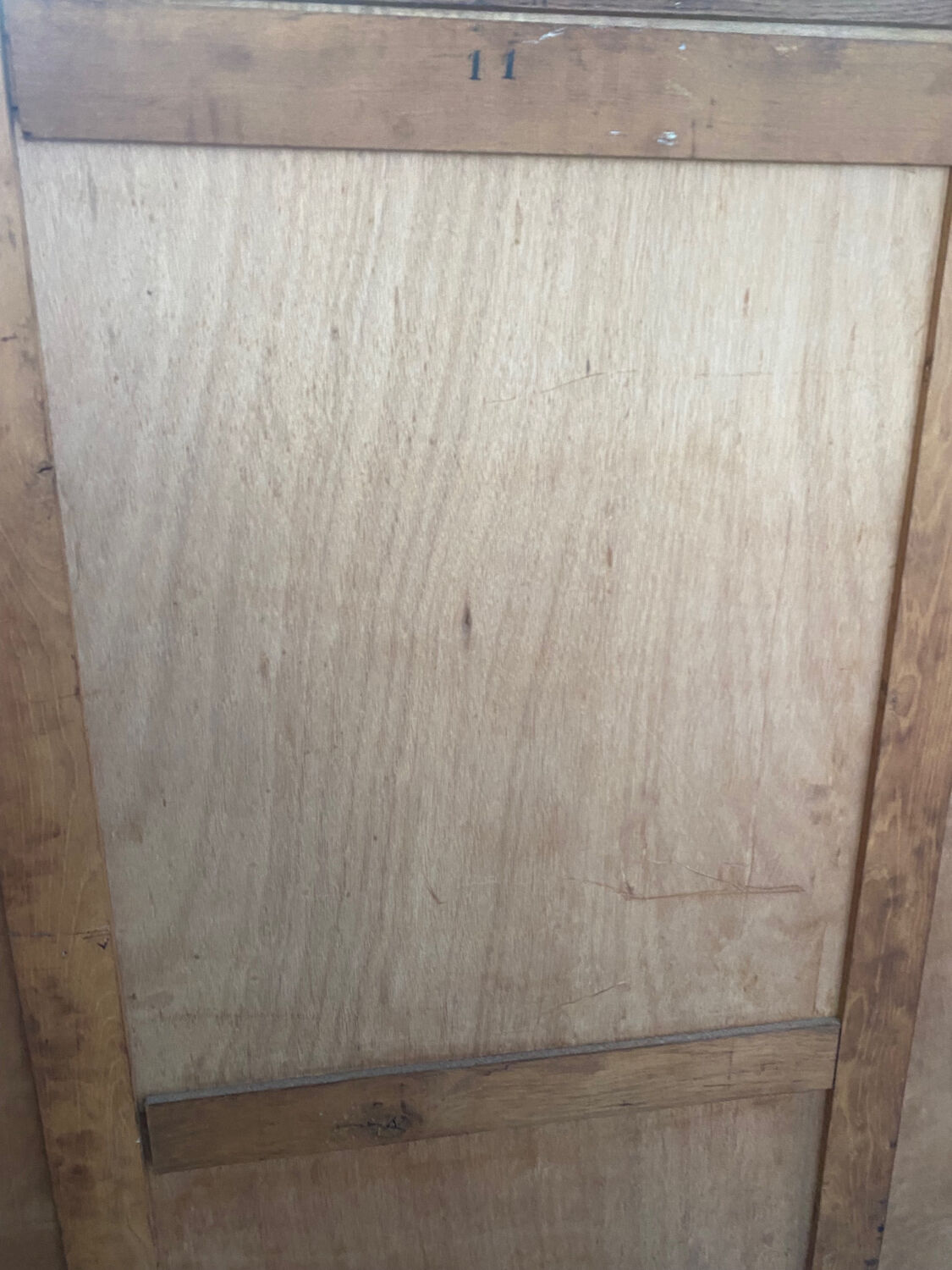 Wardrobe wardrobe two sliding doors 50's