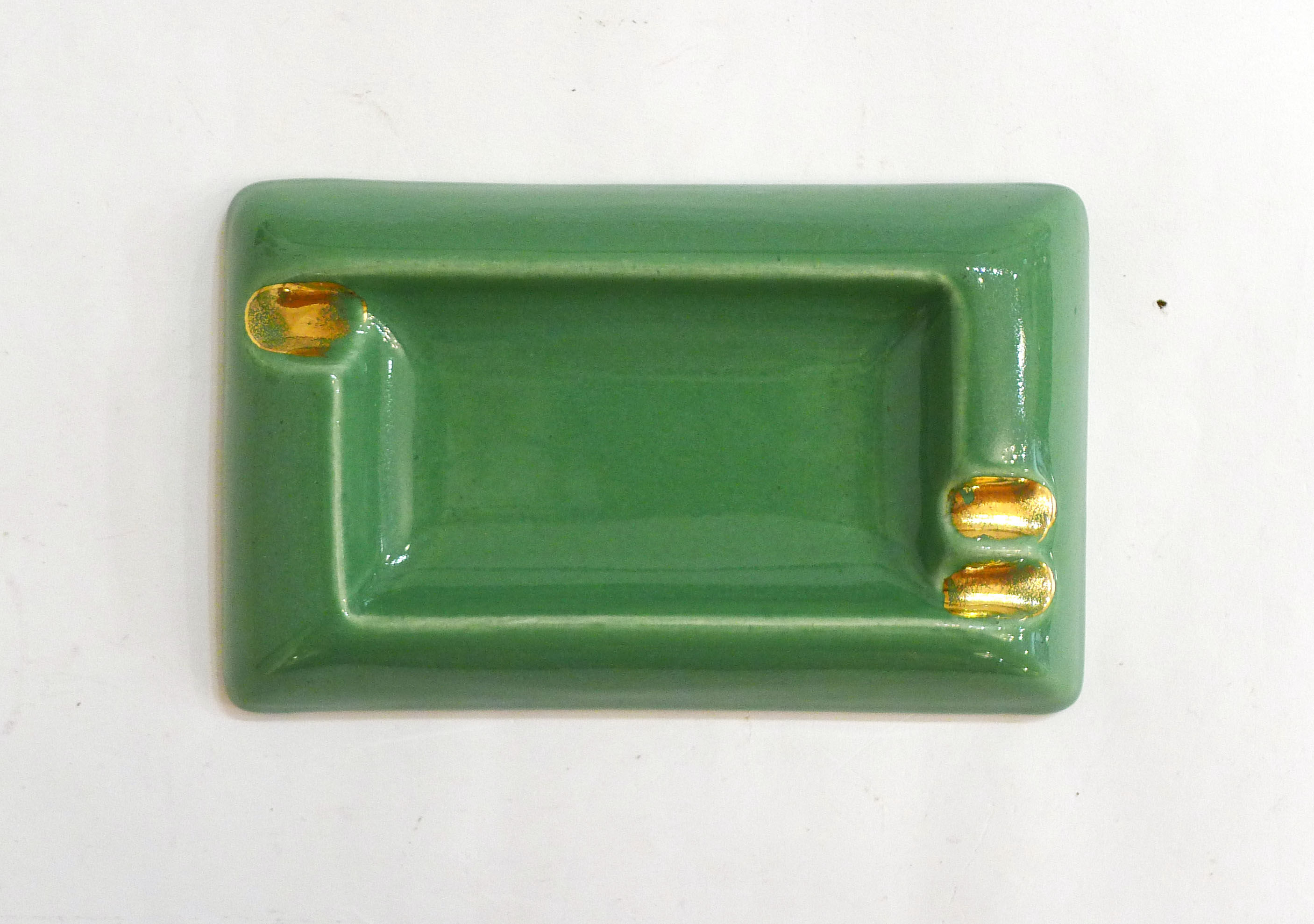 Art deco ashtray Boch la Louvière
