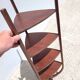Old shelf unit for plates or plant holders