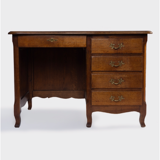 Ancien bureau en bois massif