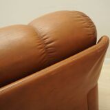 Brown armchair, Italian design, 1970s, production: Italy