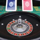 Boîte de Jeu avec Roulette Représentant la Ville de Venise, 1960s