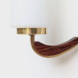 Brass wall light