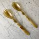 Duo of salad cutlery 50s-60s