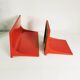 Pair of Space Age wall shelves, Germany, 1970s