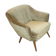 Danish Chair organic years 50/60 bronze