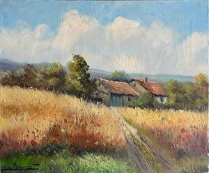 Tableau HST ''Paysage