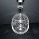 Antique carafe with guilloché spiral decoration – pantograph chemical engraving, circa 1900