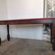 Wooden bistro table