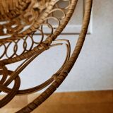 Wicker lace basket
