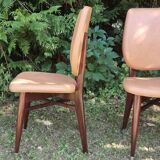 Set of 5 vintage chairs from the 50s
