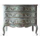 Louis XV style commode with traditional patina