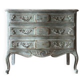 Commode style Louis XV patine traditionnel