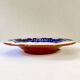 Hand-painted Portuguese ceramic dish, signed, 1993