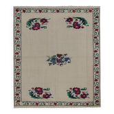 Vintage Turkish kilim handwoven 167x198 cm