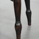 English antique Windsor stool from the 18th century with character