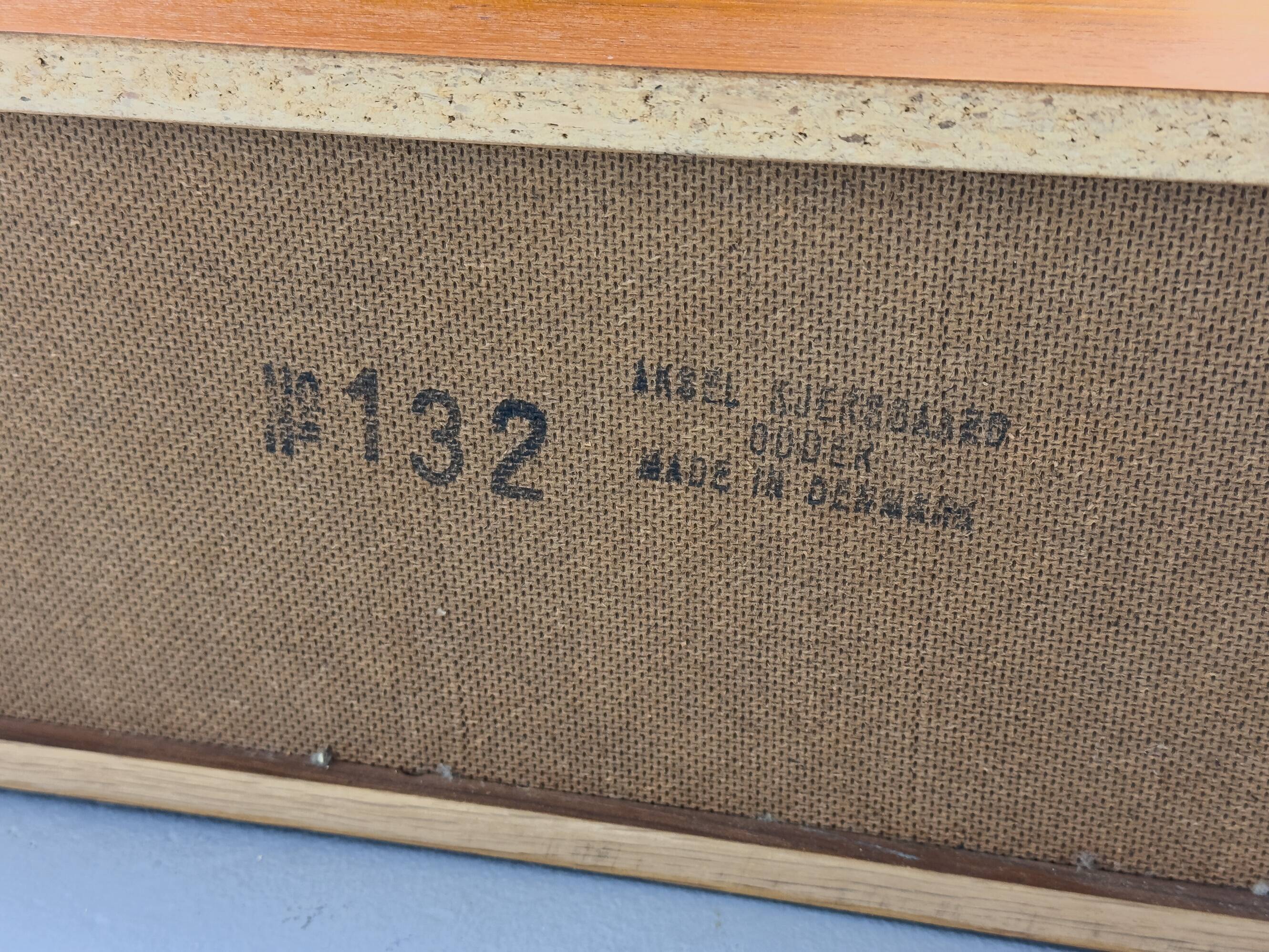 Teak Wall Console No. 132 by Kai Kristiansen for Aksel Kjersgaard, 1960s