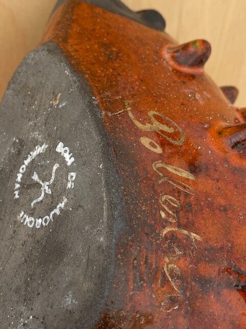 Vase pique flower hedgehog