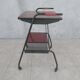 Vintage metal and formica dessert trolley 1950s