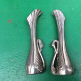 Duo of vases "swan"