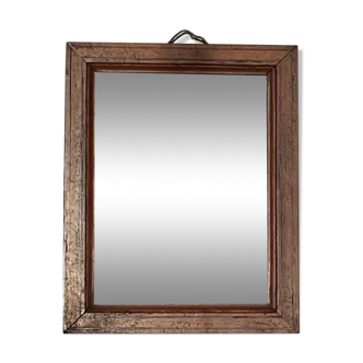 Miroir antique bois