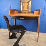 Vintage desk, compass foot dressing table