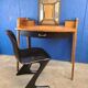 Vintage desk, compass foot dressing table