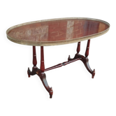 Vintage Louis XVI style wooden coffee table.