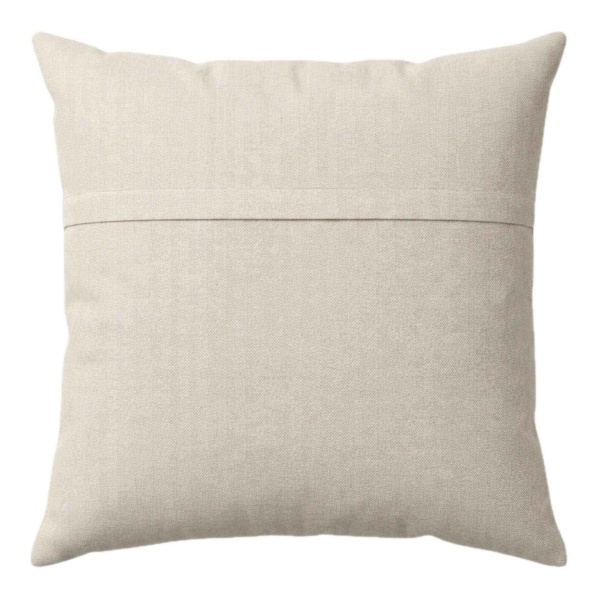 Vintage embroidered cushion cover 57x60 cm