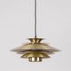 Danish vintage Verona pendant lamp by Kurt Wiborg, Jeka, 1980s