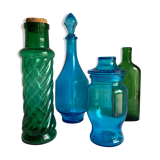 Set of vials, carafes