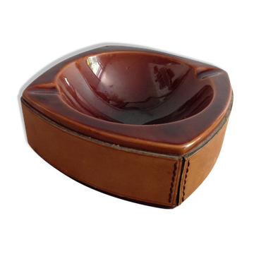 Cendrier en cuir Longchamp