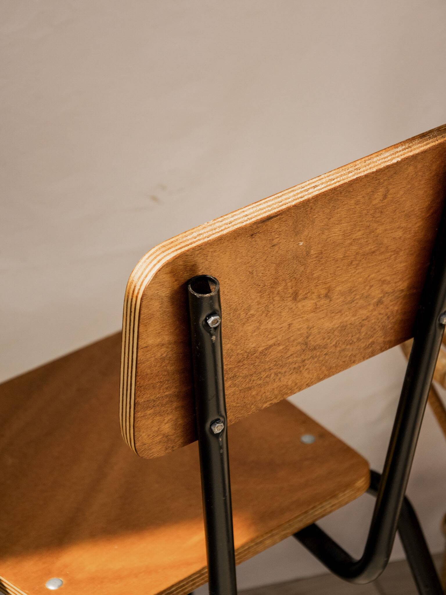 School chair, child