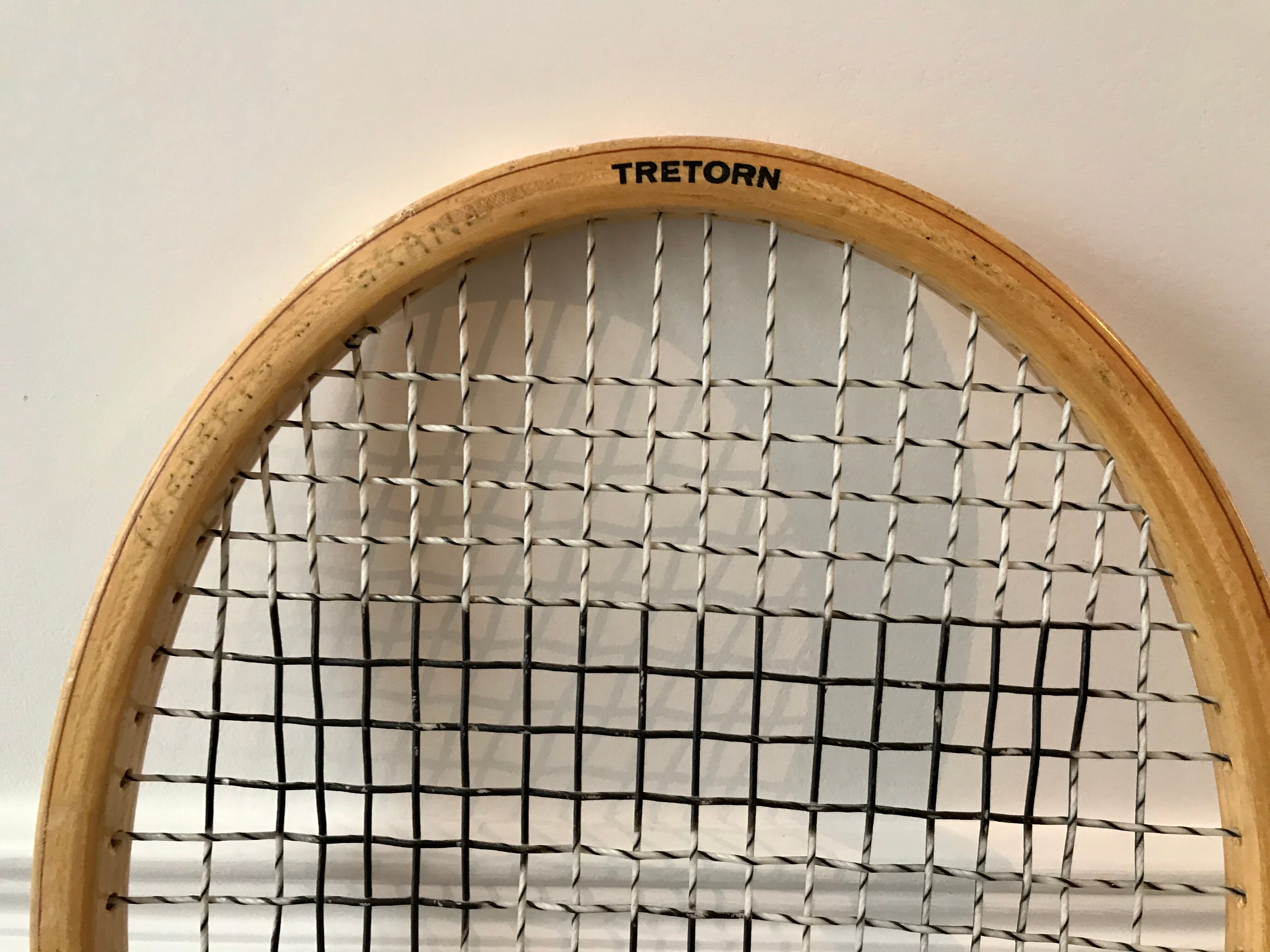 Old Bancroft tennis racket 50s