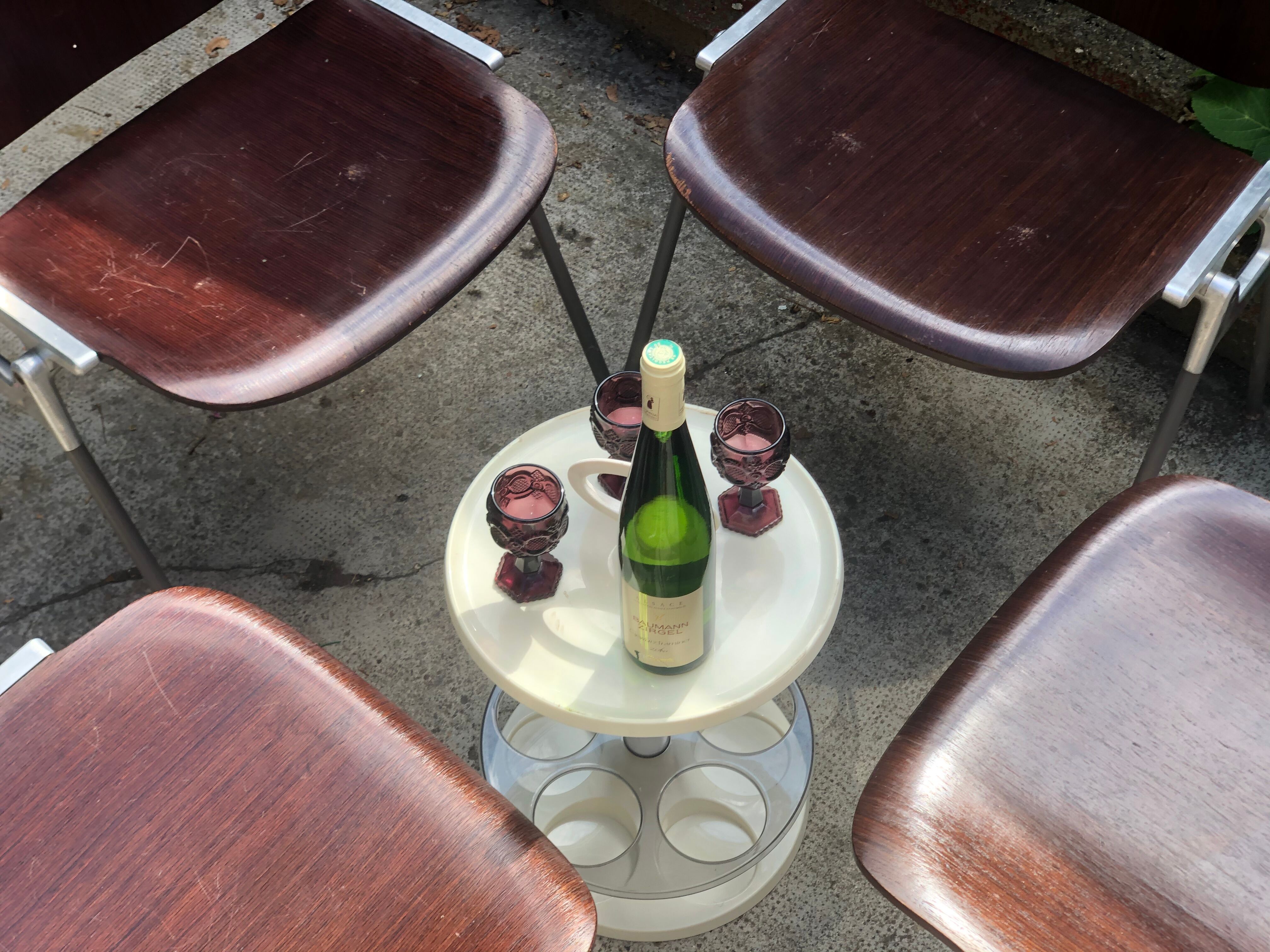 Chaises par Giancarlo Piretti pour Castelli
