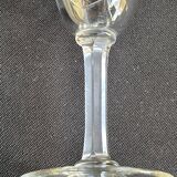 Liquor glasses (12) - art deco - cut and blown crystal