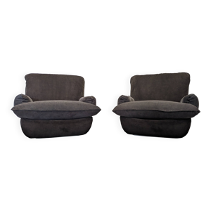 Paire fauteuils - michel cadestin