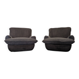 Pair of armchairs by Michel Cadestin for Airborne, France circa 1970.