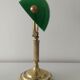 Green banker's lamp